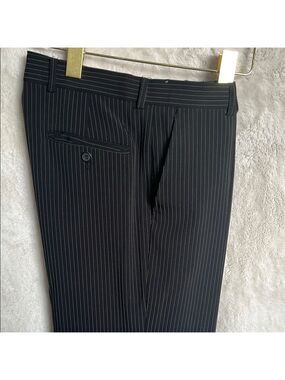 Men’s  Black pinstripe Dress Pants